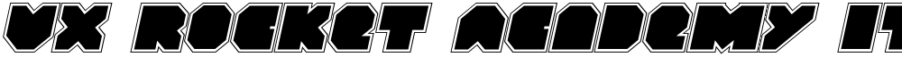VX Rocket Academy Italic