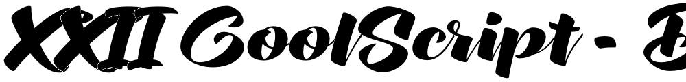XXII CoolScript - DEMO