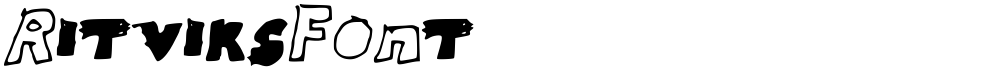 RitviksFont