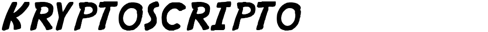KRYPTOSCRIPTO