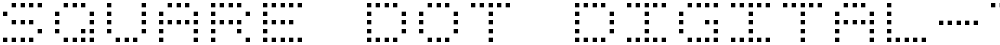 Square Dot Digital-7