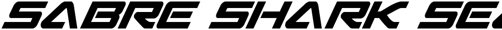 Sabre Shark Semi-Bold Condensed