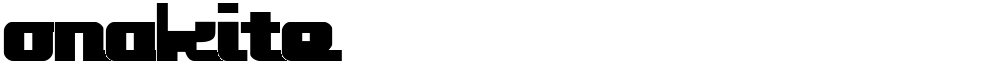 onakite