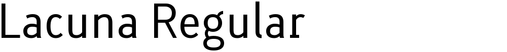 Lacuna Regular
