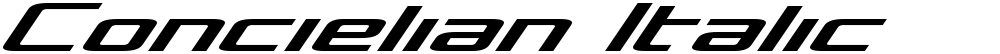 Concielian Italic
