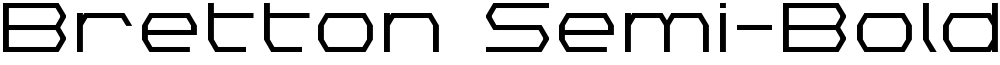 Bretton Semi-Bold Expanded