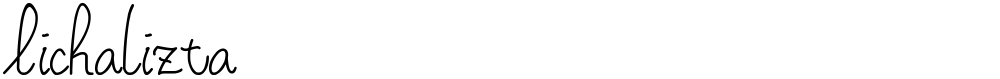 Lichalizta
