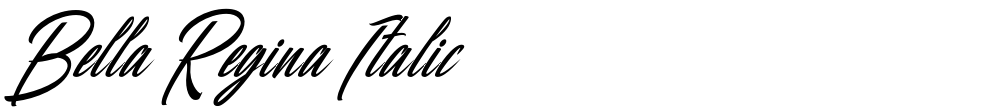 Bella Regina Italic