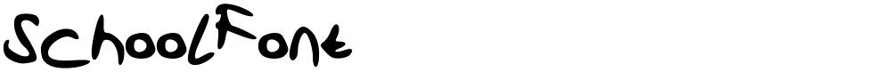 SchoolFont