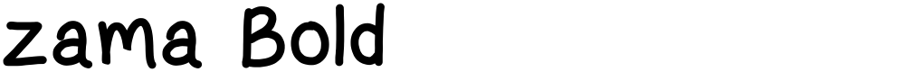 zama Bold