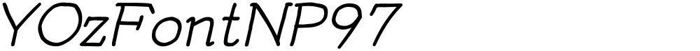 YOzFontNP97