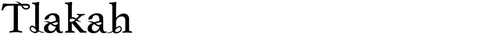 Tlakah