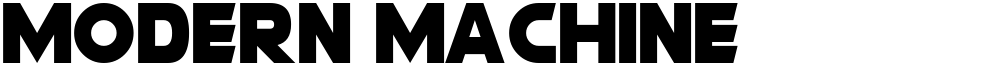 Modern Machine