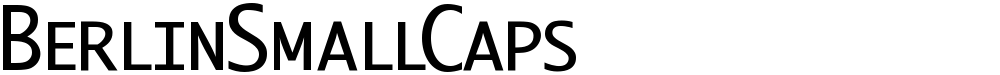 BerlinSmallCaps