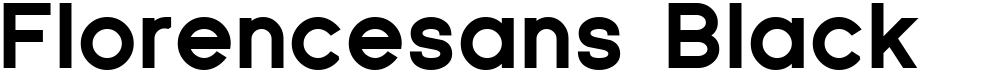 Florencesans Black