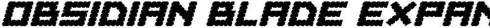 Obsidian Blade Expanded Ital