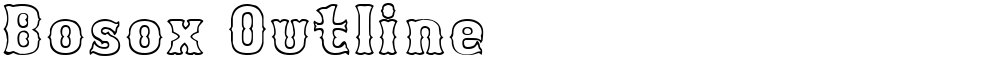 Bosox Outline