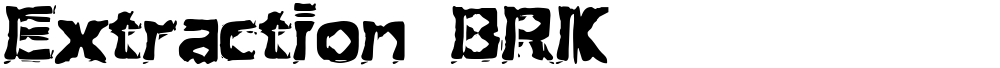 Extraction BRK