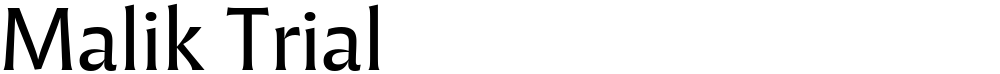 Malik Trial