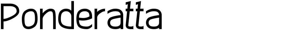 Ponderatta