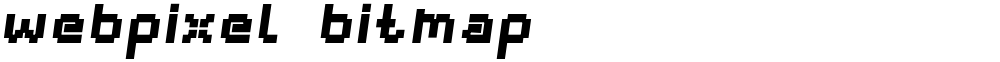 webpixel bitmap