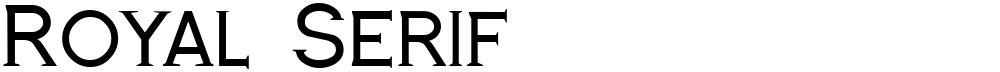 Royal Serif