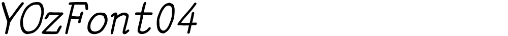 YOzFont04