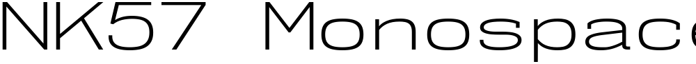 NK57 Monospace
