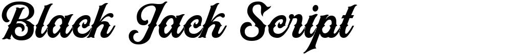 Black Jack Script