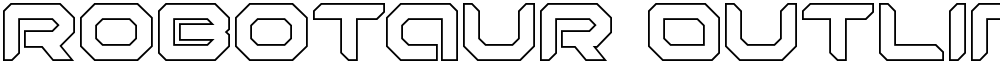 Robotaur Outline