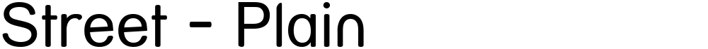 Street - Plain