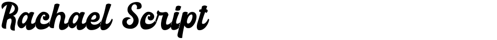 Rachael Script