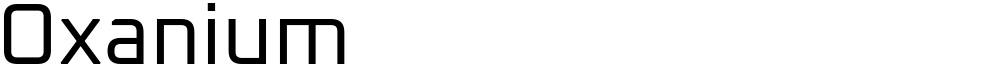 Oxanium