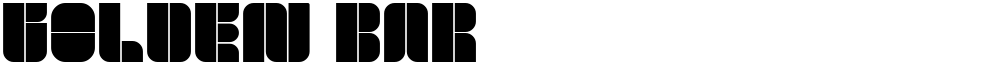 GOLDEN BAR