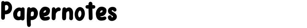 Papernotes