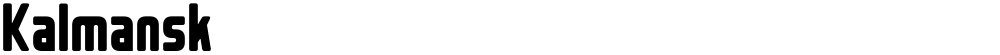 Kalmansk