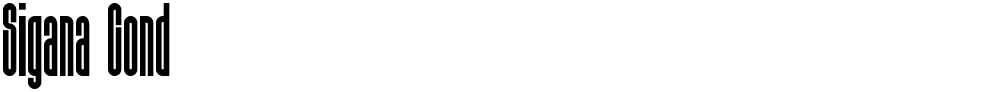 Sigana Cond