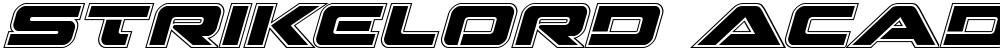 Strikelord Academy Italic