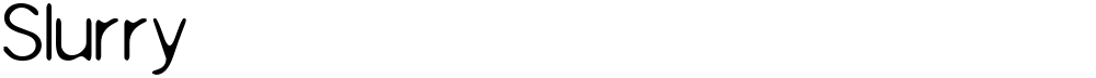 Slurry