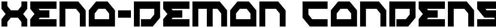 Xeno-Demon Condensed
