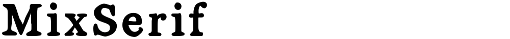 MixSerif
