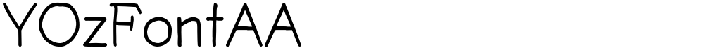 YOzFontAA