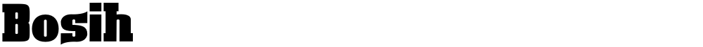 Bosih