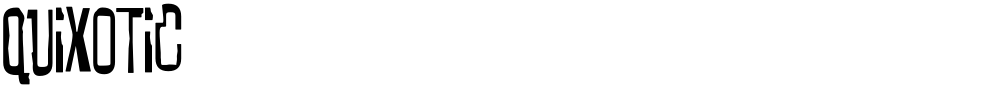 Quixotic