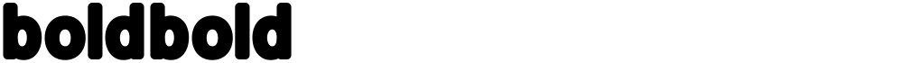 boldbold