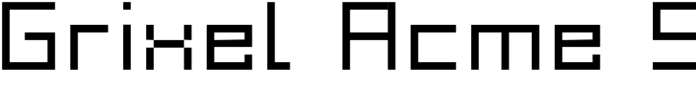 Grixel Acme 9 Regular Xtnd