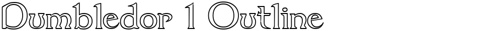 Dumbledor 1 Outline