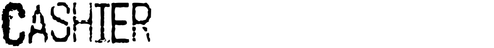 Cashier