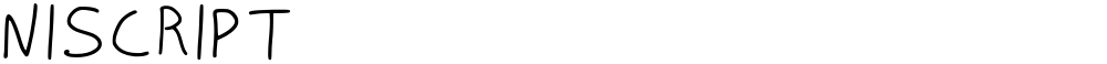 NISCRIPT