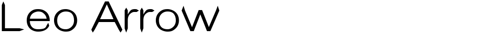 Leo Arrow